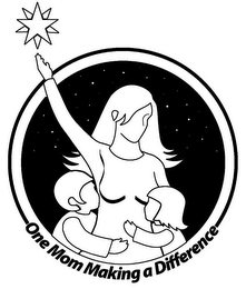 ONE MOM MAKING A DIFFERENCE logo