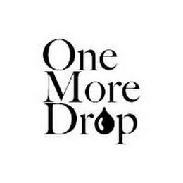 ONE MORE DROP logo