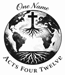 ONE NAME ACTS FOUR TWELVE logo