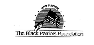 ONE NATION THE BLACK PATRIOTS FOUNDATION logo