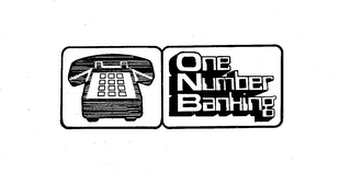 ONE NUMBER BANKING logo