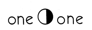 ONE O ONE logo
