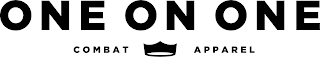 ONE ON ONE COMBAT APPAREL logo