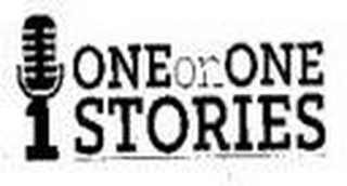 ONE ON ONE STORIES logo