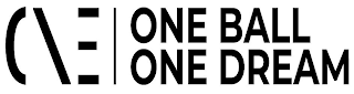 ONE ONE BALL ONE DREAM logo