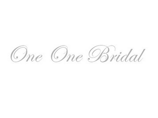 ONE ONE BRIDAL logo