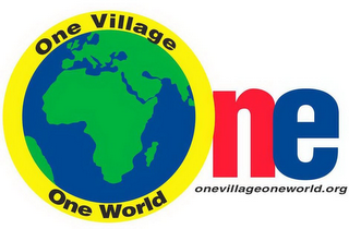 ONE ONE VILLAGE ONE WORLD ONEVILLAGEONEWORLD.ORG logo