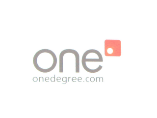 ONE° ONEDEGREE.COM logo