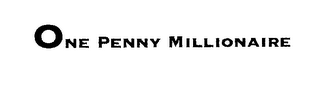 ONE PENNY MILLIONAIRE logo