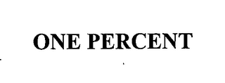 ONE PERCENT logo