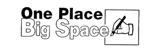 ONE PLACE BIG SPACE logo