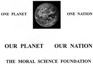 ONE PLANET ONE NATION MORAL SCIENCE FOUNDATION logo
