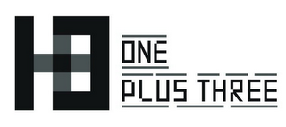 ONE PLUS THREE logo