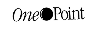 ONE POINT logo