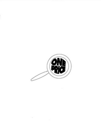 ONE PRICE logo