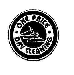 ONE PRICE DRY CLEANING logo