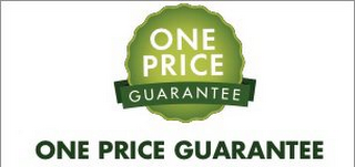 ONE PRICE GUARANTEE ONE PRICE GUARANTEE logo