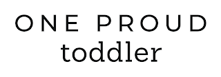ONE PROUD TODDLER logo