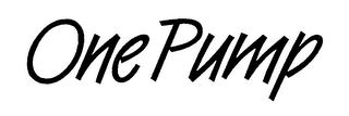 ONE PUMP logo