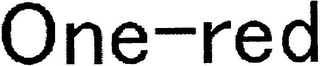 ONE-RED logo
