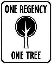 ONE REGENCY ONE TREE logo