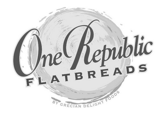 ONE REPUBLIC FLATBREADS BY GRECIAN DELIGHT FOODS logo