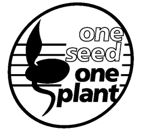ONE SEED ONE PLANT logo
