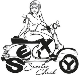 ONE SEXY SCOOTER CHICK logo