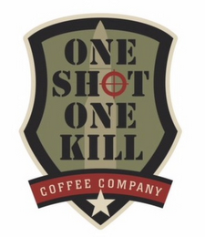 ONE SHOT ONE KILL COFFEE COMPANY logo
