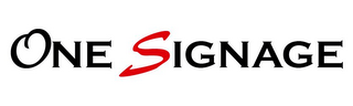 ONE SIGNAGE logo