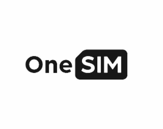 ONE SIM logo