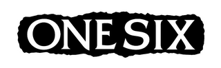 ONE SIX logo