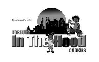 ONE SMART COOKIE FORTUNE IN THE HOOD COOKIES logo