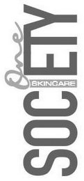 ONE SOCIETY SKINCARE logo