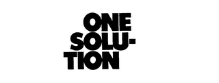 ONE SOLU-TION logo