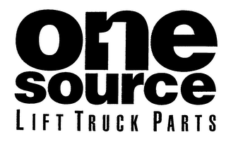 ONE SOURCE LIFT TRUCK PARTS logo