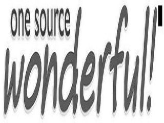 ONE SOURCE WONDERFUL! logo