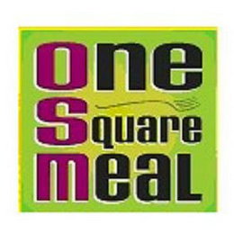 ONE SQUARE MEAL logo