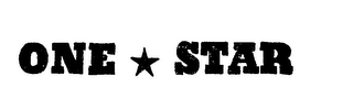 ONE STAR logo
