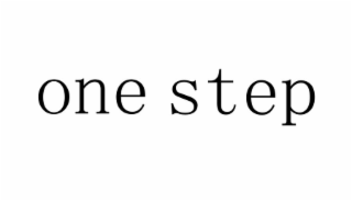 ONE STEP logo