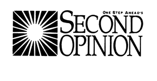 ONE STEP AHEAD'S SECOND OPINION logo