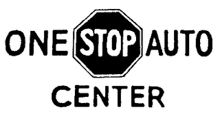 ONE STOP AUTO CENTER logo
