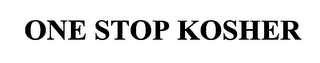 ONE STOP KOSHER logo