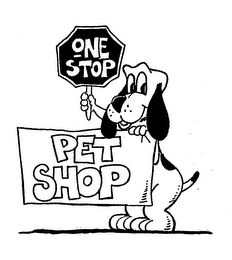 ONE STOP PET SHOP logo
