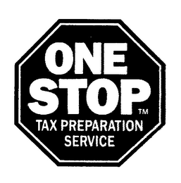 ONE STOP TAX PREPARATION SERVICE logo