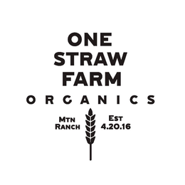 ONE STRAW FARM ORGANICS MTN RANCH EST 4.20.16 logo