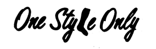 ONE STYLE ONLY logo