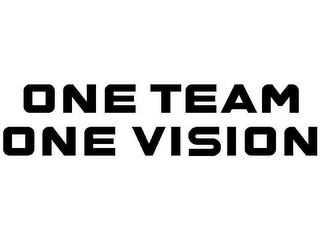 ONE TEAM ONE VISION logo