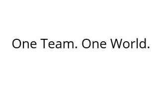 ONE TEAM. ONE WORLD logo