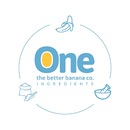 ONE THE BETTER BANANA CO. INGREDIENTS logo